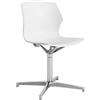 Unisit Seduta home/office No Frill NFG bianco senza braccioli
