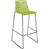 Grandsoleil Sgabello Spider Fix base nero opaco / verde anice Grandsoleil (Conf.4)