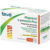 Teva italia srl MAGNESIO POTASSIO PLUS TEVA 24 BUSTINE SENZA ZUCCHERI AROMA AGRUMI