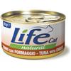 LIFE CAT Natural TONNO FORMAGGIO 85 GR Prezzo x 24 unità