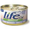 Life Cat Natural Tonno Finemente Macinato 85 gr Scatoletta Gatti Prezzo x 24 unità