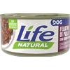 Life Dog Natural Fegatini di Pollo - Cibo Umido per Cani, 90g Prezzo x 6 unità