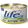 LIFE CAT Natural Kitten POLLO 85 GR Prezzo x 6 unità