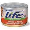 Life Cat Natural Le Ricette Coscia di Pollo - Umido Gatto, 150g Prezzo x 24 unità