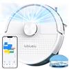 Lubluelu Robot Aspirapolvere Lavapavimenti con Mappatura 4500Pa a 5 Piani, Nuova Generazione Robot Lavapavimenti e Aspirapolvere, Robot Vacuum Mop 3 in 1 per Pavimento e Peli Animali (SL68W)