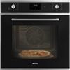 Smeg SF6400EPZN Forno Elettrico da incasso Termoventilato 65 L 8 Funzioni Classe A Inox/nero