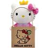 Joy Toy Hello Kitty principessa in peluche ecologico 25 cm in mini shopper di carta, Multicolore
