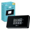TP-Link M8550 Saponetta WiFi 5G, Router 5G, WiFi 6E AXE3600Mbps Tri-Band, DL 3400Mbps/UL 900Mbps, Batteria da 4700mAh, Porta WAN/LAN Gigabit, Touchscreen, Supporta fino a 32 Dispositivi, VPN Wireguard