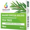 Colours Of Life Bagno Doccia Solido Con Olio Di Tea Tree 80g
