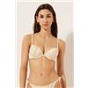 Calzedonia Push Up Costume Shiny Satin Naturale