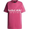 Red Bull Racing X Pepe Jeans Standard Fit Tee T-Shirt, Rosa (Fucsia Intenso), XL Donna