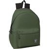 safta MUNICH TEEN - Zaino per laptop da 14,1, ideale per giovani di diverse età, comodo e versatile, qualità e resistenza, 31 x 13 x 43 cm, colore: verde cachi, Verde kaki, Estándar, Casual