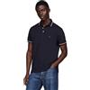 Tommy Hilfiger Tipped Slim Fit Polo Mw0Mw37346 S/S, Blue (Desert Sky), XL Adulto