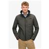 Superdry per uomo. [M5012102A] Giacca Trekker Marl grigia, Casual, Grigio, Poliestere