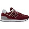 New Balance per donna. WL574V3 Scarpe da ginnastica 574 Core marrone [3127297], Basso, Stringhe, Casual, Granata