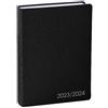 Quo Vadis 023002Q Diario Scolastico EUROTEXTAGENDA 15 Multilingua Anno 2025-2026 Colore Nero Formato 10x15cm Giornaliera 12 Mesi Agosto-Luglio Carta Bianca Copertina Morbida effetto tessuto Galaxy