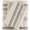 Sleep Philosophy, True North, Lenzuola in flanella per letto singolo, accoglienti lenzuola in 100% flanella di cotone, set di lenzuola ultra morbide, con tasca elastica, per materassi con uno spessore