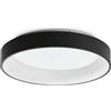 Ideal Lux ZIGGY PL D060 NERO Mod. 307213 Lampada Da Soffitto 1 Luce