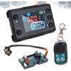 Yearninglife Scheda di controllo per riscaldamento a diesel per auto, scheda di controllo per riscaldamento auto, scheda madre di controllo per riscaldamento auto con LCD, interruttore, telecomando
