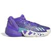 ADIDAS D.O.N. Issue 4, Sneaker Uomo, Purple Rush/off White/Clear Aqua, 49 1/3 EU