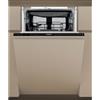 Whirlpool Lavastoviglie da Incasso Slim 45 cm 11 Coperti Classe C a Scomparsa Totale Pannellabile - WH6IC11BS7LA0