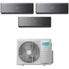 Hisense - Climatizzatore Energy Pro X Black Hisense trial split 9000+9000+9000 btu inverter Wifi in A++ R32 3AMW62U4RJC