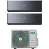 Hisense - Climatizzatore Energy Pro X Black Hisense dual split 9000+12000 btu inverter Wifi in A++ R32 2AMW52U4RXC