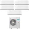 Hisense - Climatizzatore Energy Pro X Hisense penta split 9000+9000+9000+9000+9000 btu inverter Wifi in A++ R32 5AMW125U4RTA