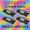 COMBO 4 Toner per TN2510 XL Compatibili - 3000 Pagine