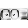 Smeg Lavello da incasso LYP116D Inox gocciolatoio DX. Serie Omni