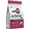 Schesir Dry Cat Sterilized & Light per Gatto con Prosciutto Formato 1,5kg