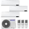 Samsung CONDIZIONATORE SAMSUNG CEBU TRIAL SPLIT 9000+9000+12000 BTU INVERTER R32 AJ052 A++/A+ WIFI