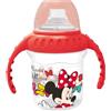 STOR Tazza da viaggio Minnie 230 ml bambini con beccuccio e manici - BPA Free