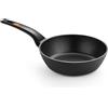 BRA Efficient | Padella fonda 24 cm, Alluminio fuso, antiaderente