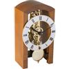 Hermle 23015-160721 - Orologio da tavolo moderno con scheletro, colore: ciliegia