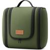 Lifewit Beauty Case Grande da Appendere, Borsa da Viaggio da Uomo, Trousse Trucchi Donna, Borsa con Gancio, Beauty Case da Viaggio per Bottiglie, Cosmetici, Vacanze, Verde