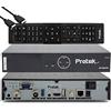 Protek X2 Combo 4K - UHD HDR DVB-S2 e DVB-C / T2, OpenATV E2 Linux Sat & Cable/T2 SmartTV, funzione di registrazione, lettore di schede, lettore multimediale, WLAN, cavo HDMI EasyMouse