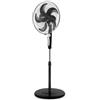 Orbegozo SF 0249, ventilatore a piantana, telecomando, timer, funzione oscillante, silenzioso, 5 pale, 60 W, 3 velocità, Multicolor