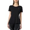 Champion Athletic Club W-Quick-Dry Poly-Tencel Crewneck T-Shirt, Nero, M Donna