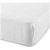 Zucchi COPRIMATERASSO 1 PIAZZA E MEZZA ZUCCHI BASICS IN SPUGNA JERSEY 1,5 PIAZZE CM 125 x 200