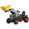 Rolly Toys 611089 - Trattore a Pedali Farmtrac Fendt 211 Vario, con Ruspa e Ruote Gonfiabili