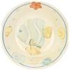 THUN, Set 2 Piatti Fondi in Melammina, Linea Mare da Amare, Idea Regalo per la Cucina, Ø 19.5 cm