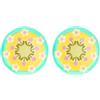 Thun Set 2 piatti frutta in melammina Florianne primavera