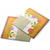 THUN, Set 2 Tovaglioli in 100% Cotone, Decorati con Motivi Floreali, Linea Florianne, Idea Regalo, 42x42 cm