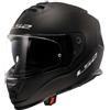 Ls2 Casco Integrale Moto Ls2 FF800 STORM 2 Solid Nero Opaco