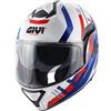 GIVI Casco Reversibile Givi X30 Pulsar Bianco Rosso Blu