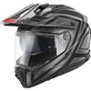 GIVI Casco Enduro Givi 80.1 Apex Nero Opaco Rosso