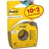 Nastro adesivo per correzione Post-it® Cover Up in carta removibile 25,4 mm x 17,7 m 6 righe - PROMO PACK 10+2