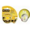 Nastro biadesivo Scotch® 136D SOEU trasparente con dispenser a chiocciola 12,7 mm x 6,3 m - 136D-MDOEU