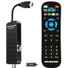 WEIJIESHENG Decoder Digitale Terrestre 2025, Decoder DVB-T2-Mini TV Stick, HD 1080P H.265 HEVC Main 10-Bit,Supporto-HDMI, AV, Ethernet,USB WiFi,DLNA,PVR,Multimedia [Telecomando 2 in 1 con Controllo TV]